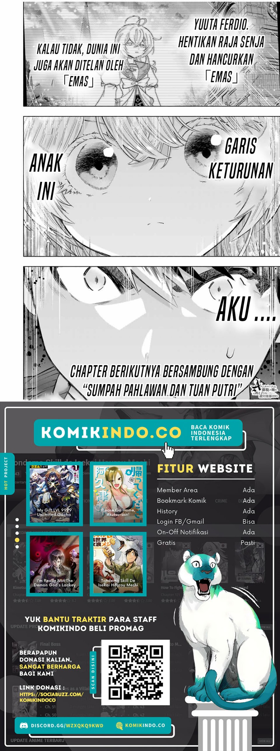 A Rank Party wo Ridatsu Shita Ore wa, Moto Oshiego Tachi to Meikyuu Shinbu wo Mezasu Chapter 107 Bahasa Indonesia
