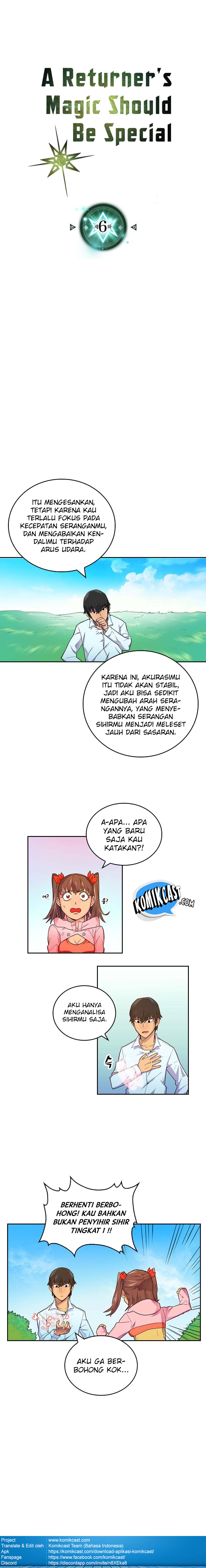 A Returner’s Magic Should Be Special Chapter 06 Bahasa Indonesia