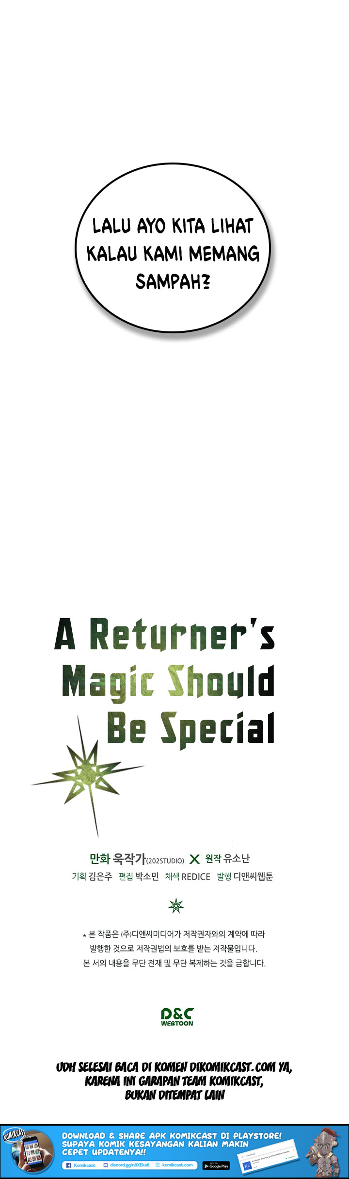 A Returner’s Magic Should Be Special chapter 26