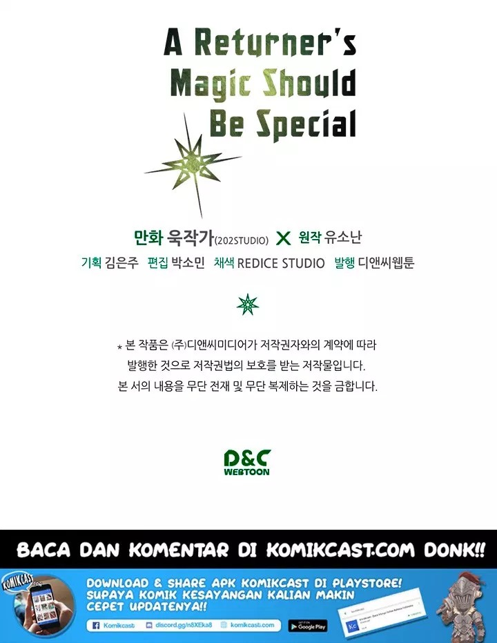 A Returner’s Magic Should Be Special Chapter 62 Bahasa Indonesia