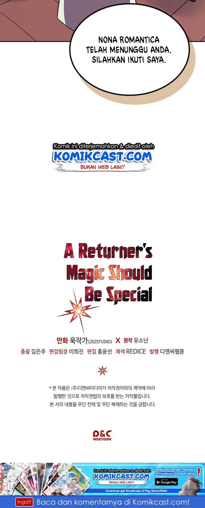 A Returner’s Magic Should Be Special chapter 74