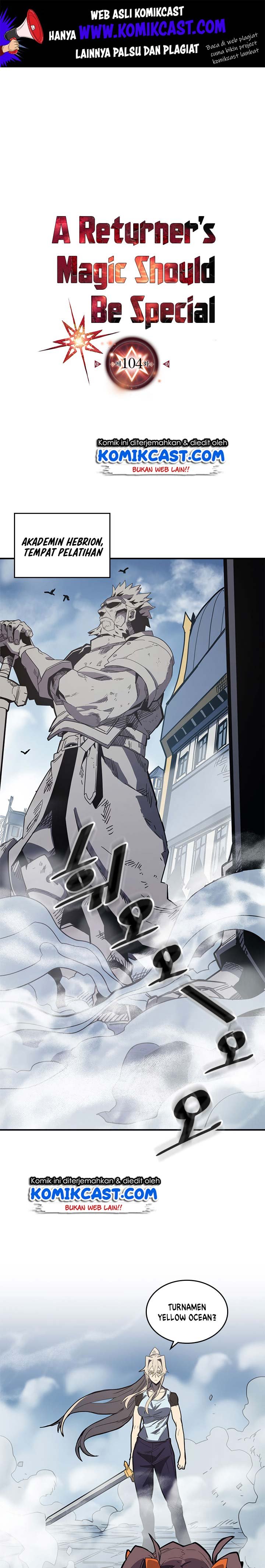 A Returner’s Magic Should Be Special chapter 104
