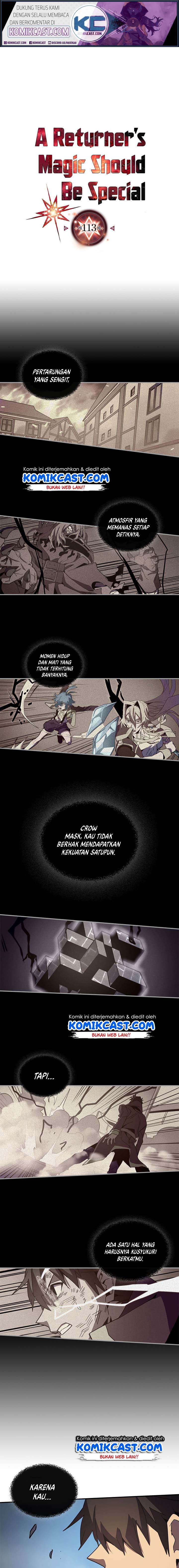 A Returner’s Magic Should Be Special chapter 113