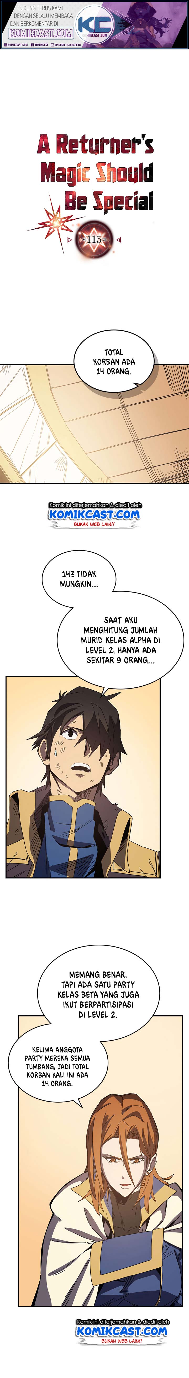 A Returner’s Magic Should Be Special chapter 115