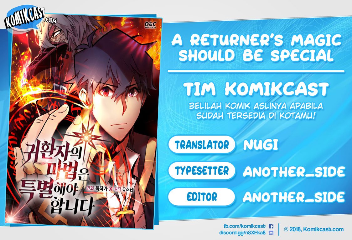 A Returner’s Magic Should Be Special Chapter 122 Bahasa Indonesia