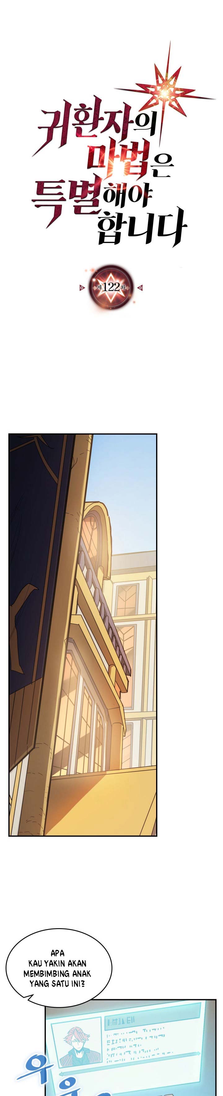 A Returner’s Magic Should Be Special Chapter 122 Bahasa Indonesia