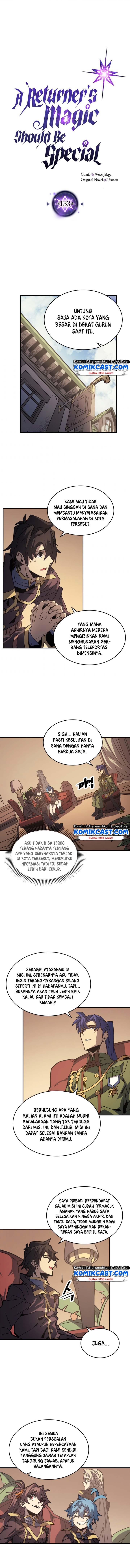 A Returner’s Magic Should Be Special chapter 133