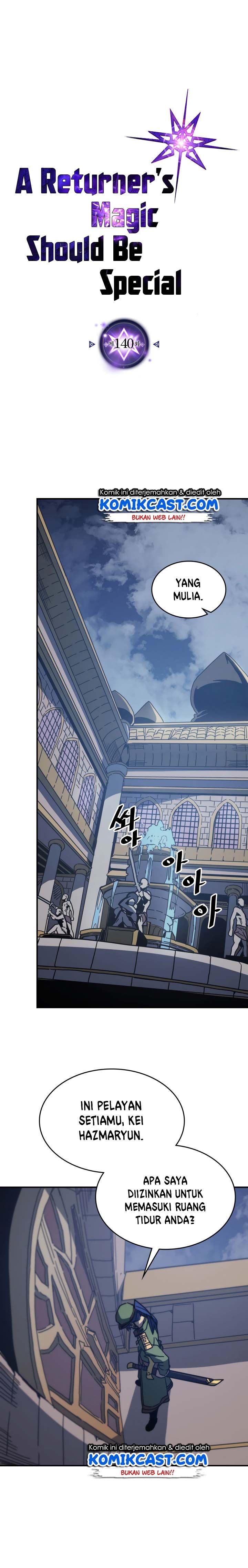 A Returner’s Magic Should Be Special chapter 140