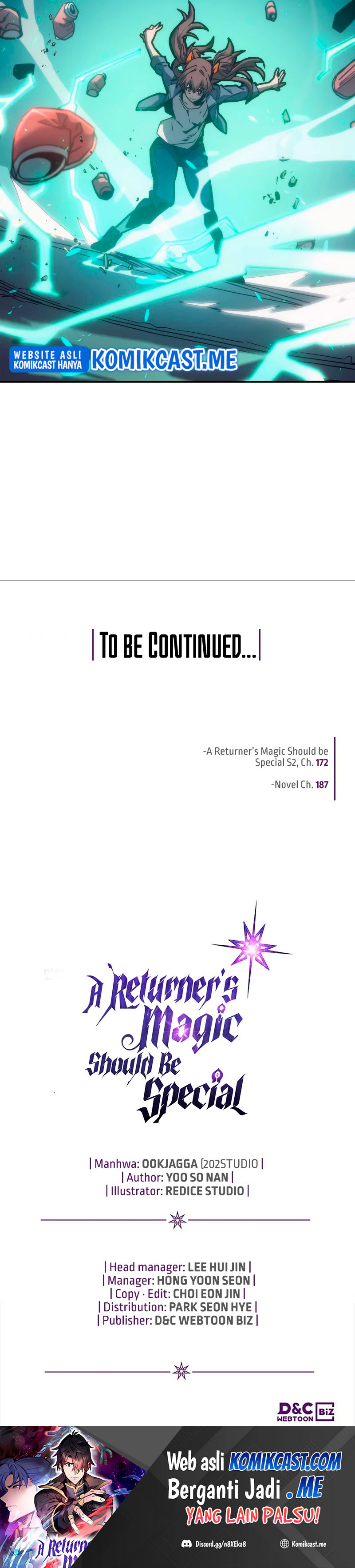 A Returner’s Magic Should Be Special chapter 172
