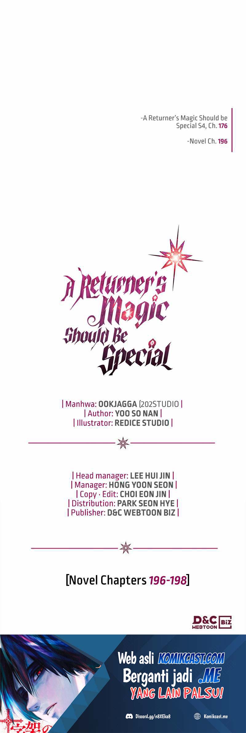 A Returner’s Magic Should Be Special chapter 176