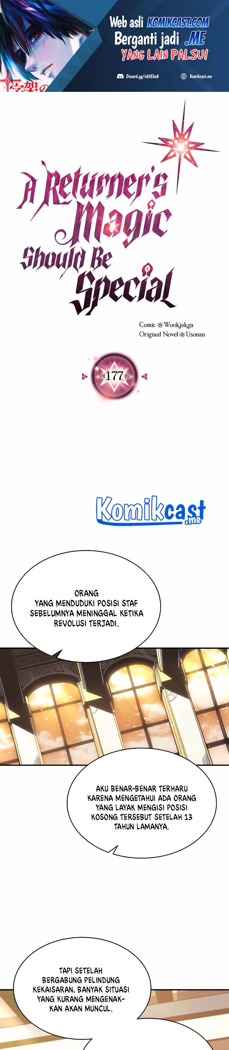 A Returner’s Magic Should Be Special chapter 177