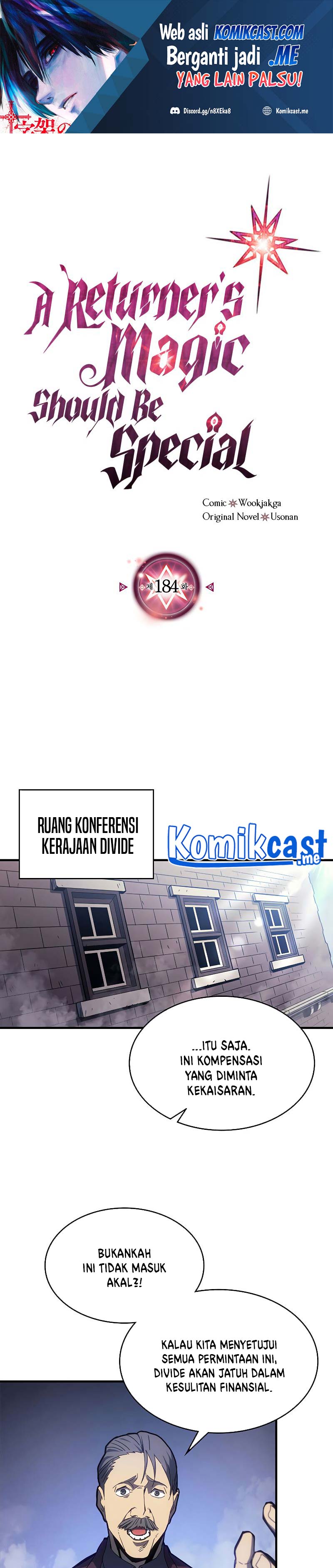 A Returner’s Magic Should Be Special chapter 184