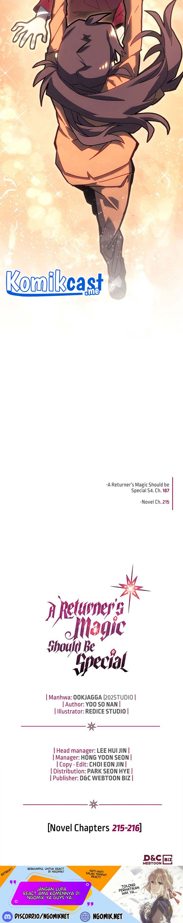 A Returner’s Magic Should Be Special chapter 187