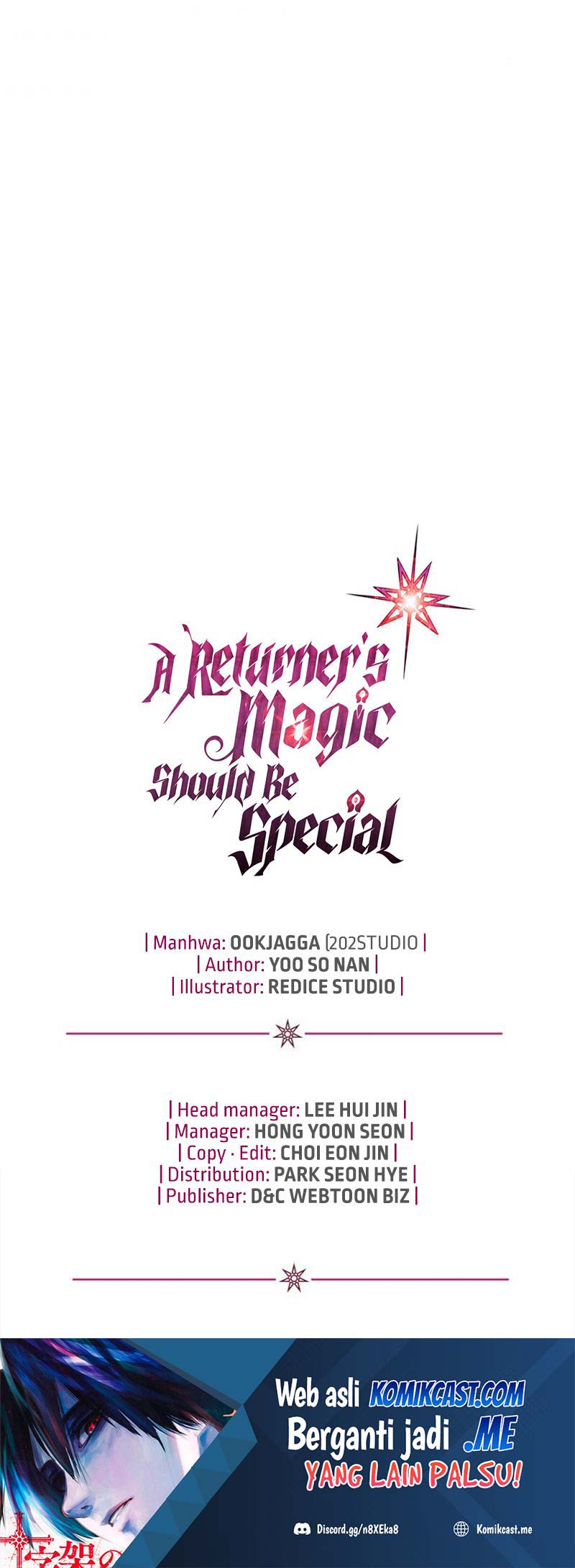 A Returner’s Magic Should Be Special chapter 190