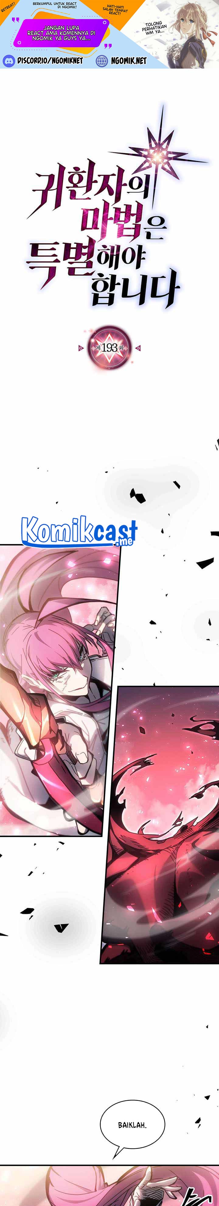 A Returner’s Magic Should Be Special Chapter 193 Bahasa Indonesia