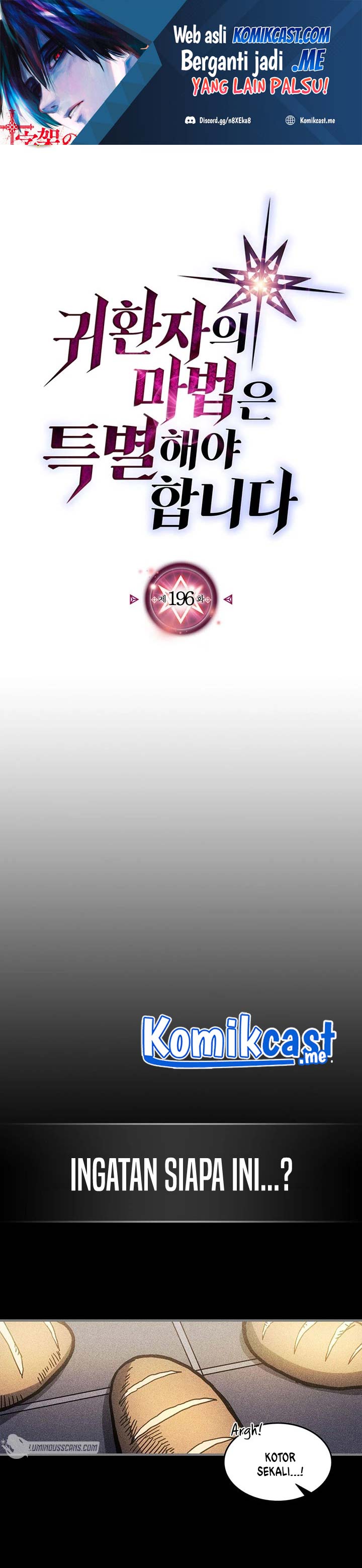 A Returner’s Magic Should Be Special Chapter 196 Bahasa Indonesia