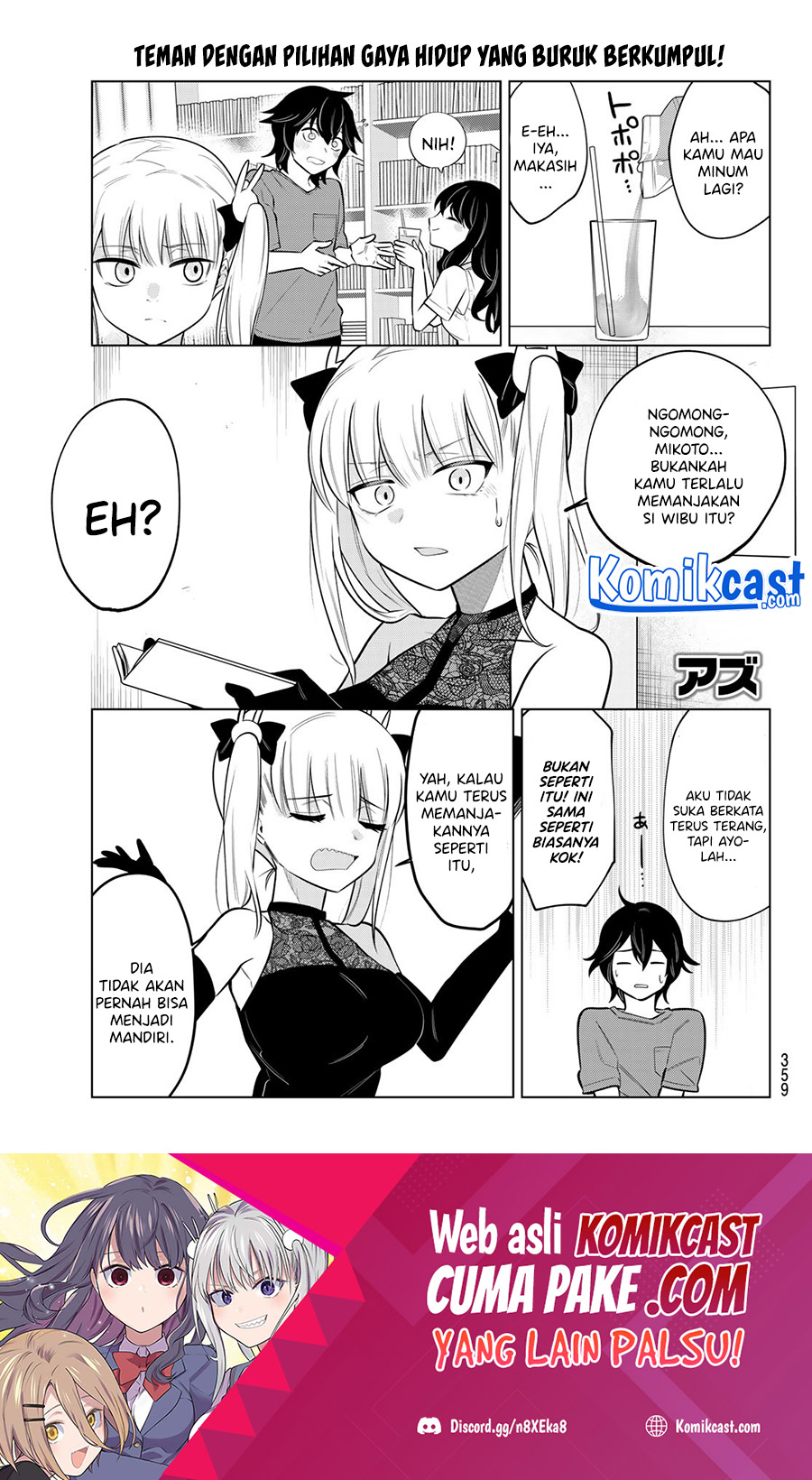 A Saint Joined My Party! Chapter 34 Bahasa Indonesia