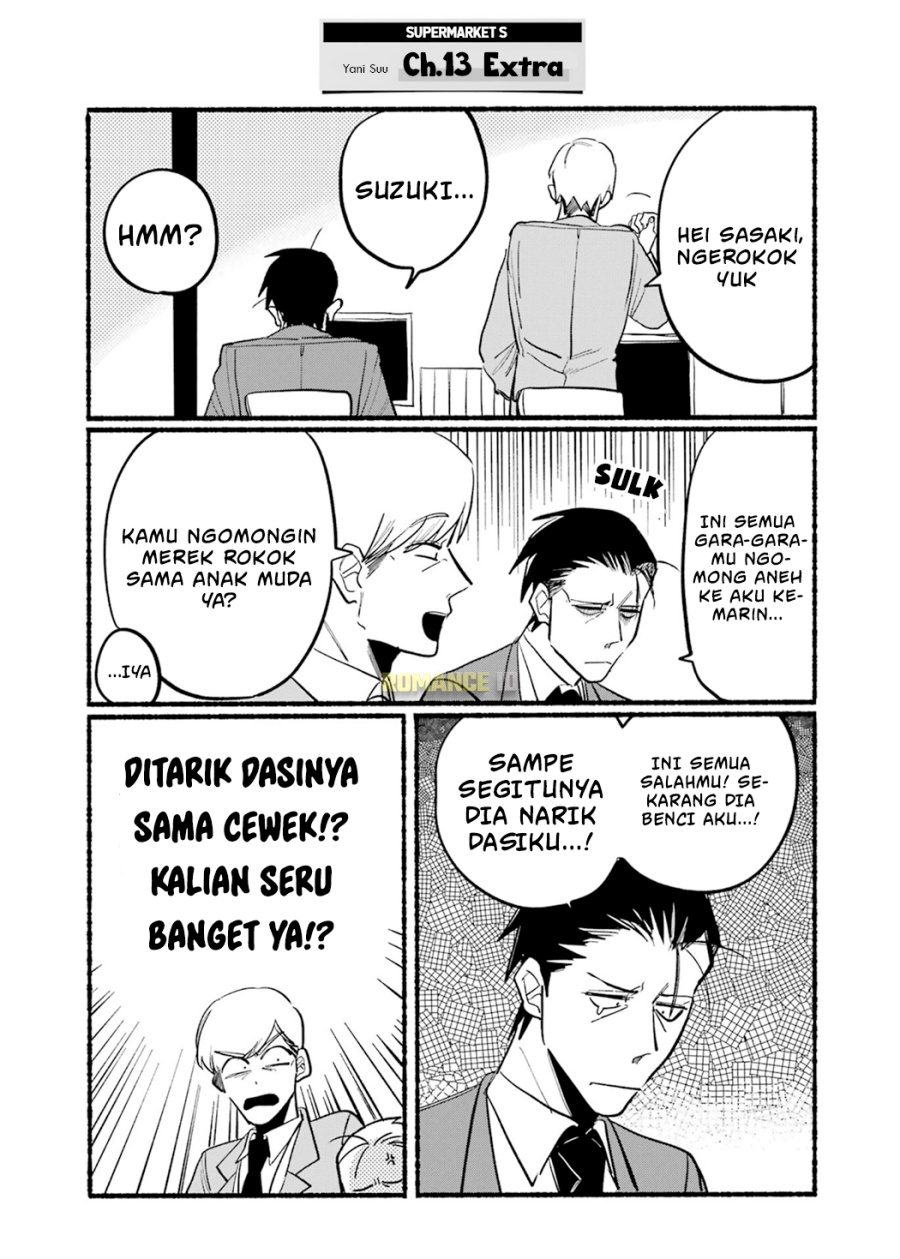 A Story About Smoking at the Back of the Supermarket Chapter 13 Bahasa Indonesia