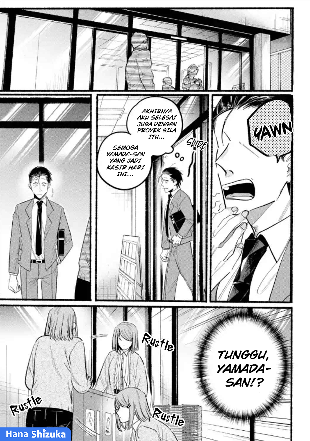 A Story About Smoking at the Back of the Supermarket (Super no Ura de Yani Suu Futari) Chapter 23 Bahasa Indonesia