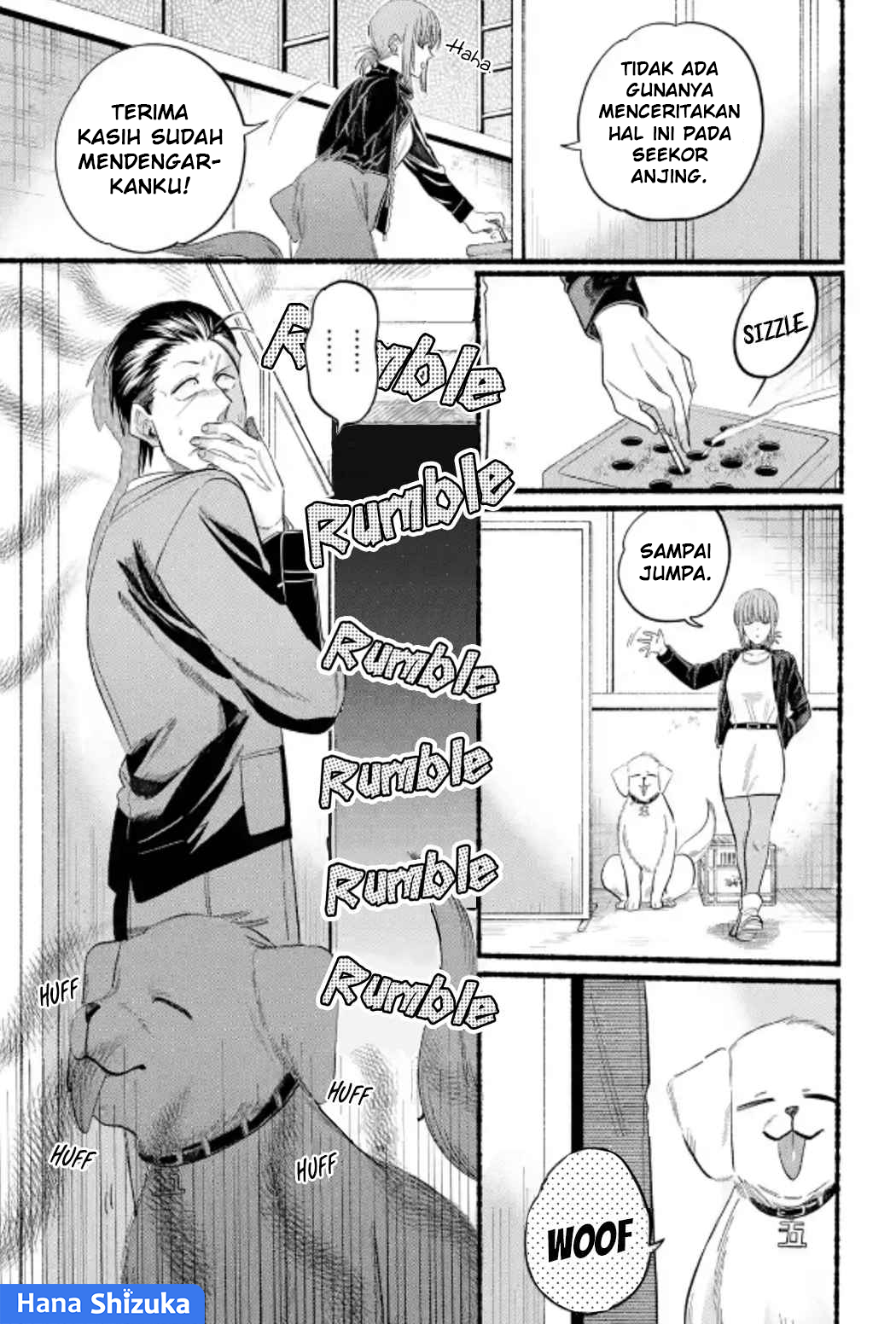 A Story About Smoking at the Back of the Supermarket (Super no Ura de Yani Suu Futari) Chapter 23 Bahasa Indonesia