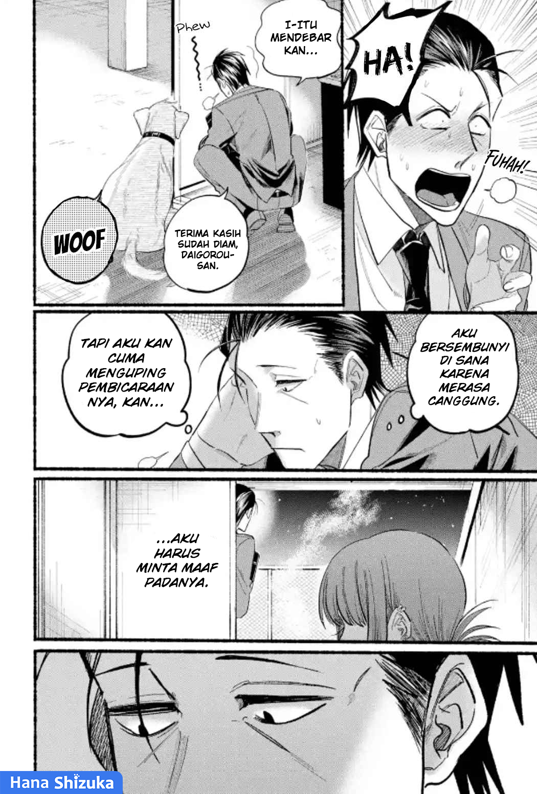 A Story About Smoking at the Back of the Supermarket (Super no Ura de Yani Suu Futari) Chapter 23 Bahasa Indonesia