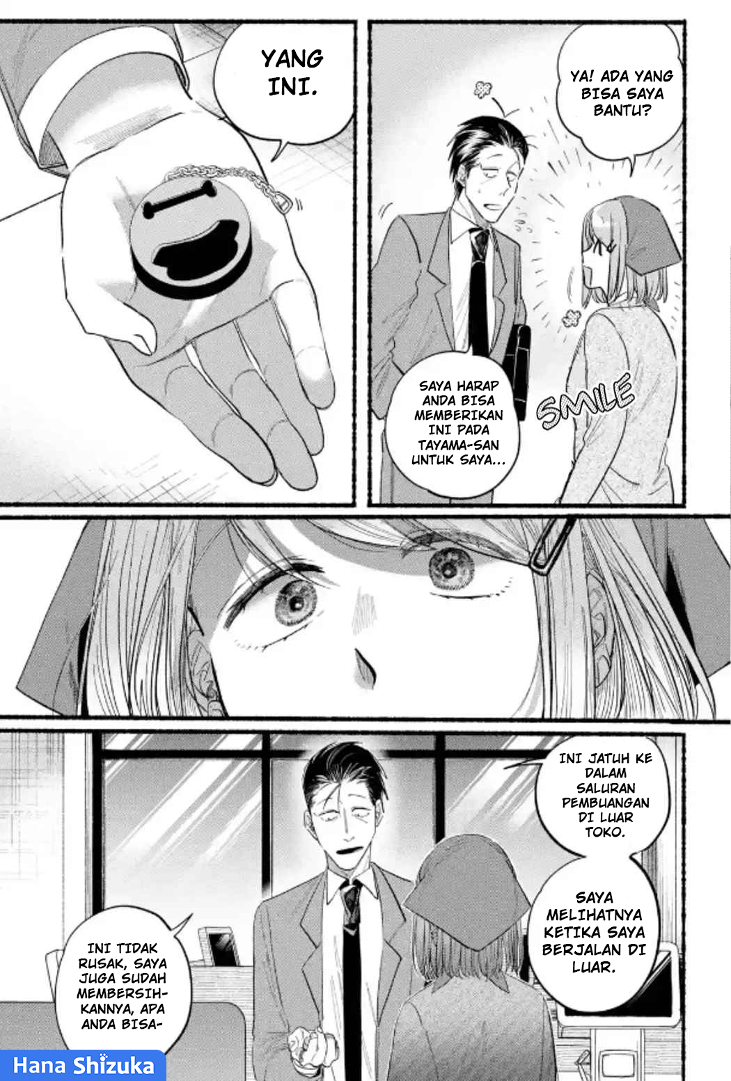 A Story About Smoking at the Back of the Supermarket (Super no Ura de Yani Suu Futari) Chapter 23 Bahasa Indonesia