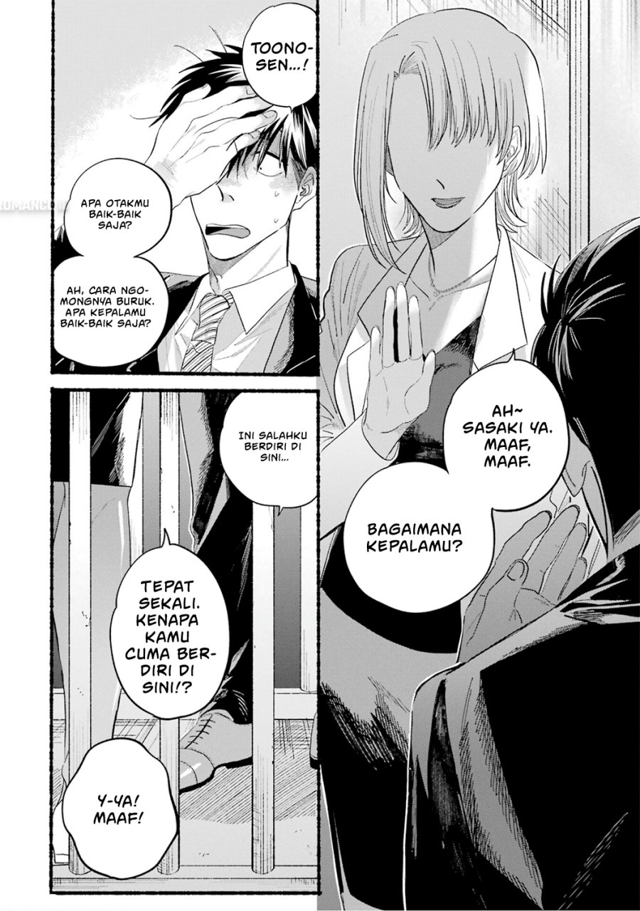 A Story About Smoking at the Back of the Supermarket (Super no Ura de Yani Suu Futari) Chapter 24.6 Bahasa Indonesia