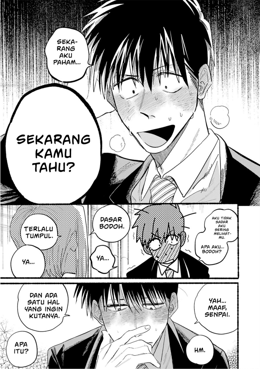 A Story About Smoking at the Back of the Supermarket (Super no Ura de Yani Suu Futari) Chapter 24.6 Bahasa Indonesia