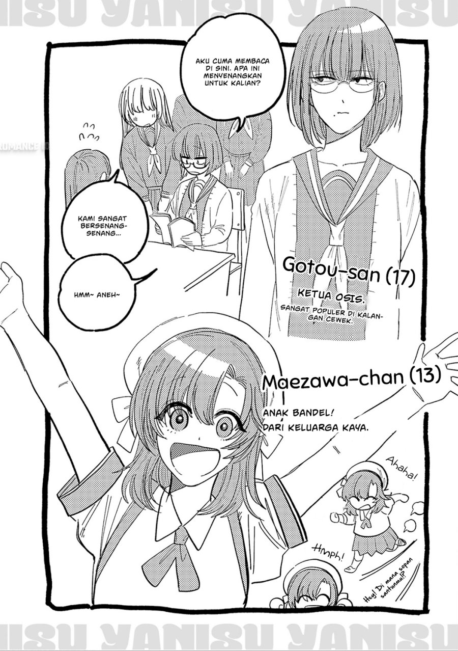 A Story About Smoking at the Back of the Supermarket (Super no Ura de Yani Suu Futari) Chapter 24.6 Bahasa Indonesia