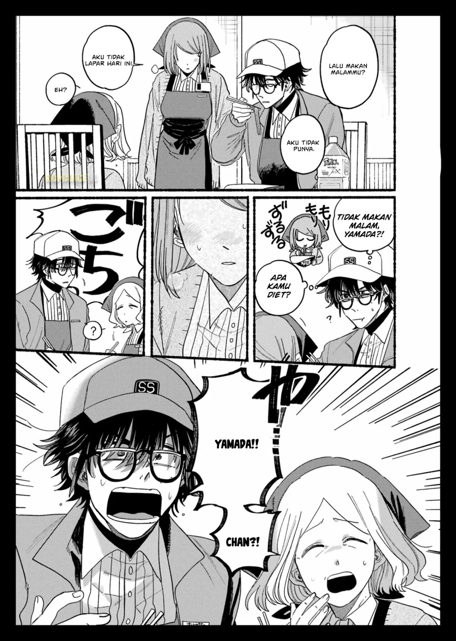 A Story About Smoking at the Back of the Supermarket (Super no Ura de Yani Suu Futari) Chapter 27 Bahasa Indonesia