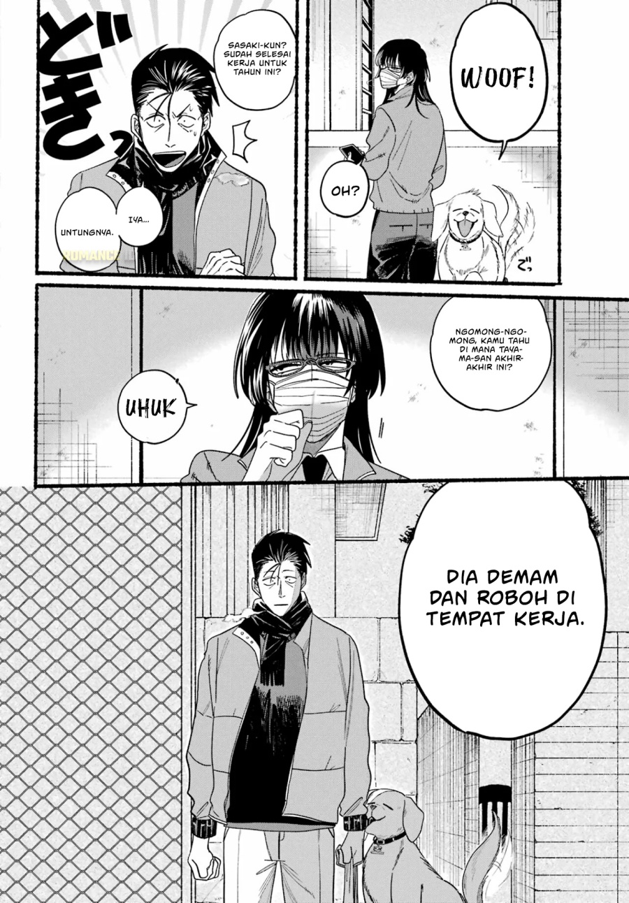 A Story About Smoking at the Back of the Supermarket (Super no Ura de Yani Suu Futari) Chapter 27 Bahasa Indonesia