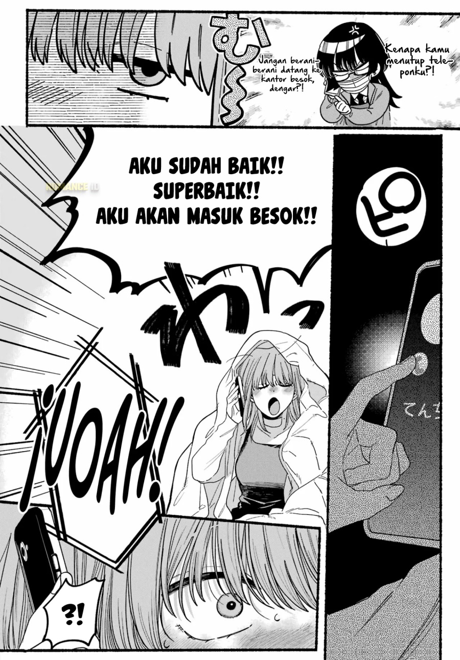 A Story About Smoking at the Back of the Supermarket (Super no Ura de Yani Suu Futari) Chapter 27 Bahasa Indonesia