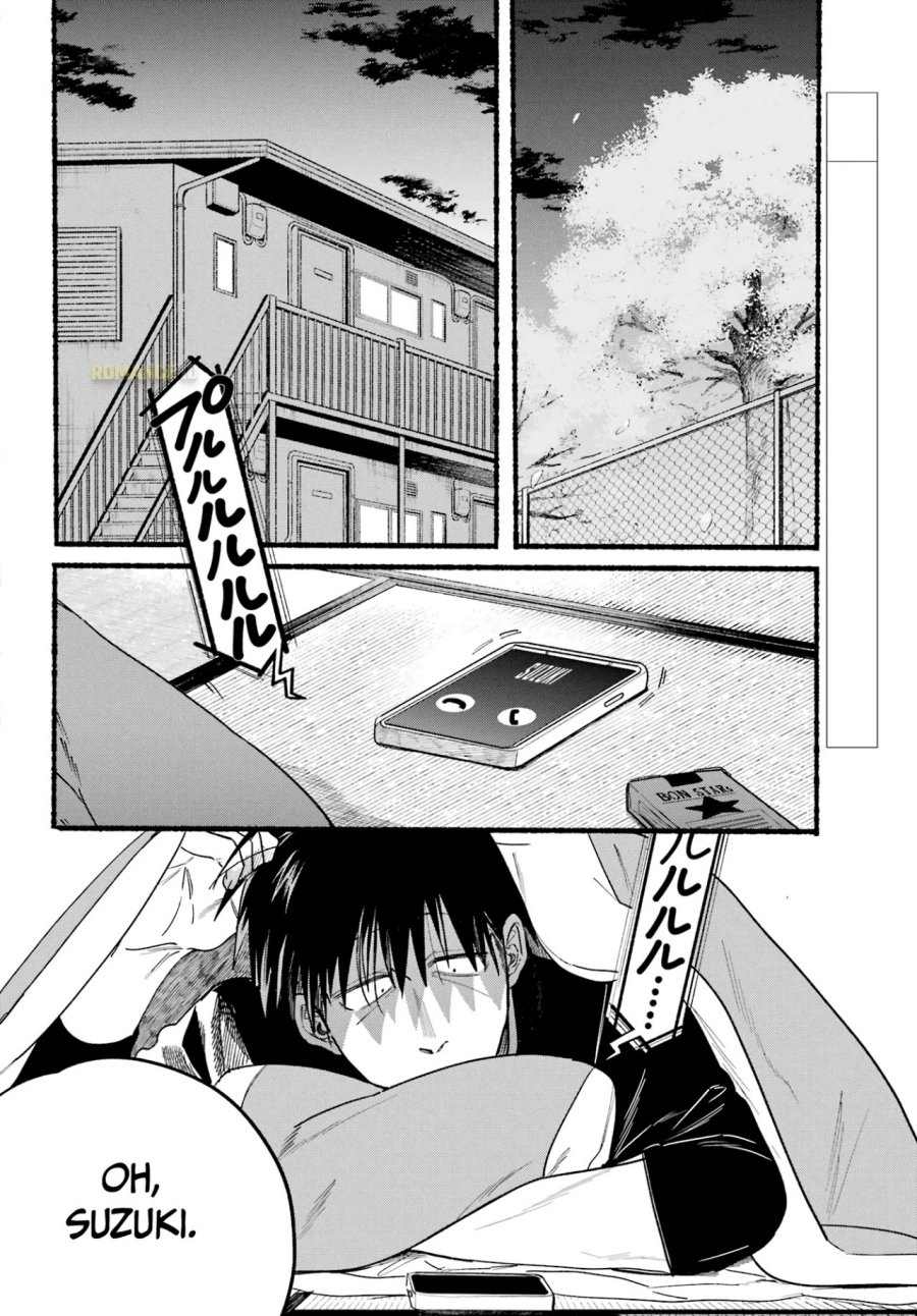 A Story About Smoking at the Back of the Supermarket (Super no Ura de Yani Suu Futari) Chapter 32 Bahasa Indonesia