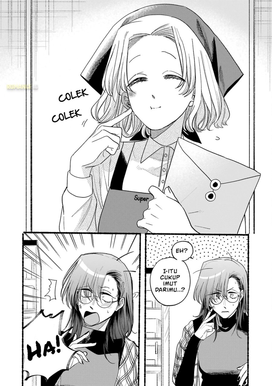 A Story About Smoking at the Back of the Supermarket (Super no Ura de Yani Suu Futari) Chapter 33.5 Bahasa Indonesia
