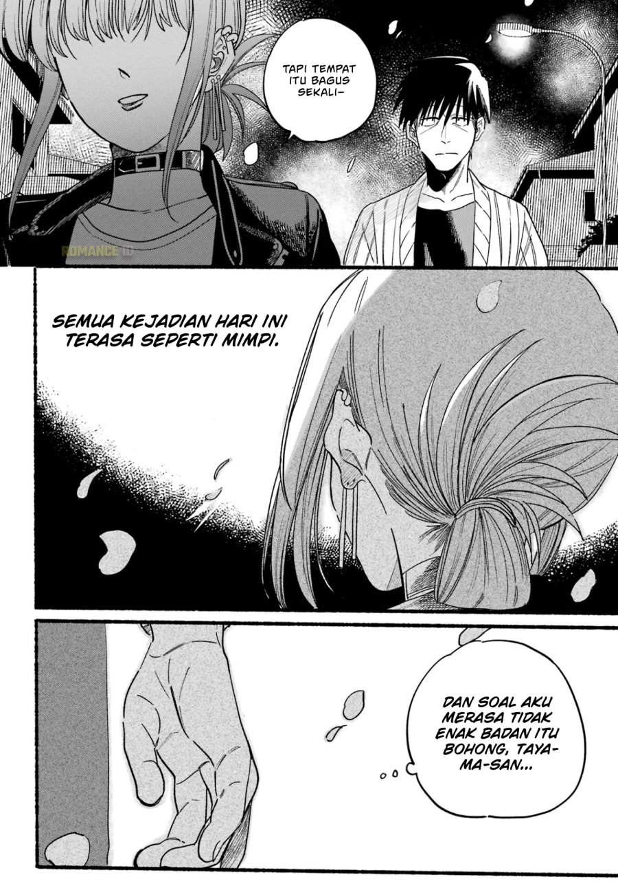 A Story About Smoking at the Back of the Supermarket (Super no Ura de Yani Suu Futari) Chapter 33 Bahasa Indonesia