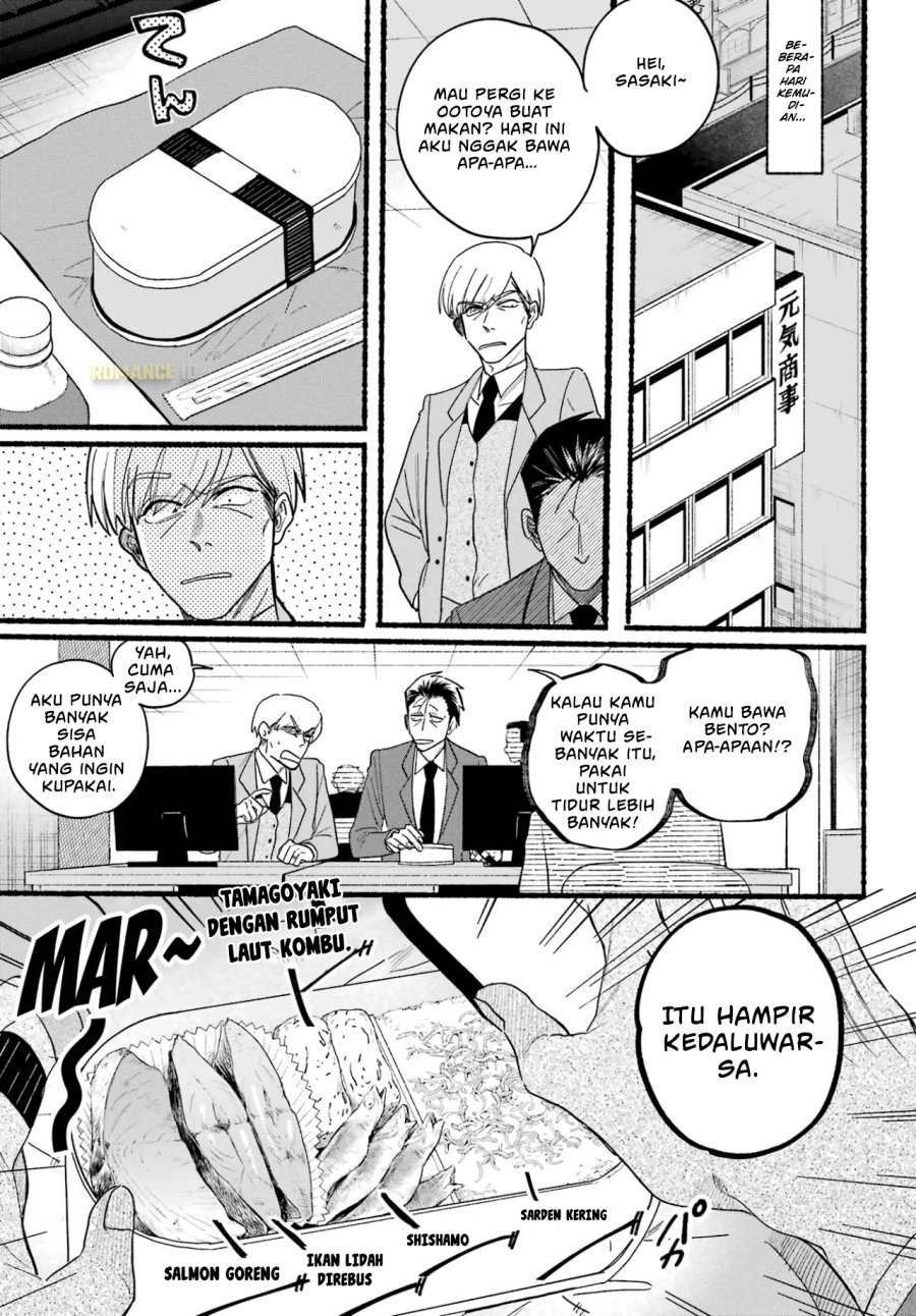 A Story About Smoking at the Back of the Supermarket (Super no Ura de Yani Suu Futari) Chapter 35 Bahasa Indonesia