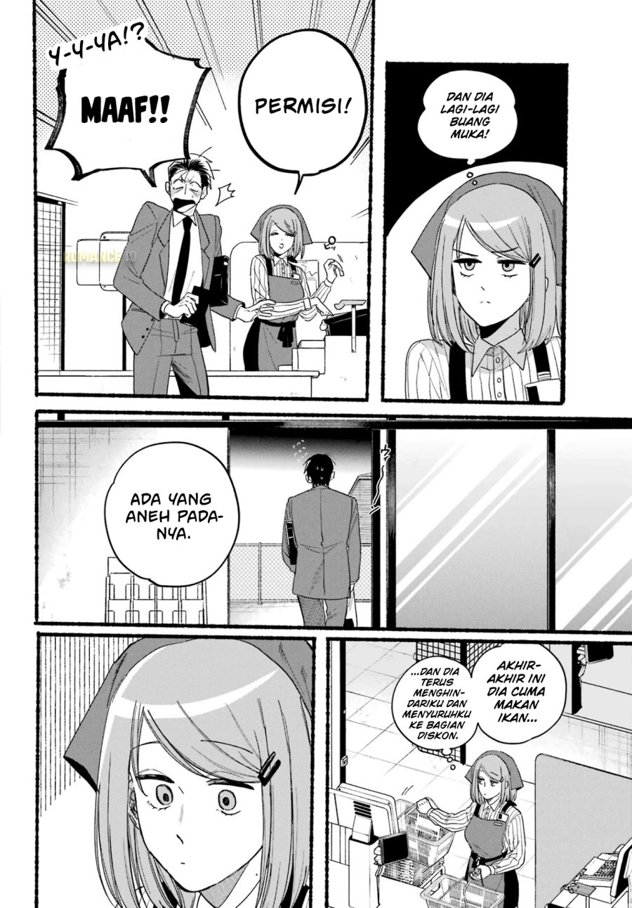 A Story About Smoking at the Back of the Supermarket (Super no Ura de Yani Suu Futari) Chapter 35 Bahasa Indonesia