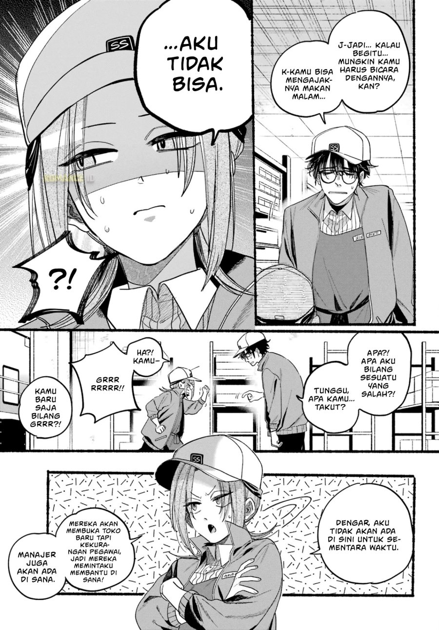 A Story About Smoking at the Back of the Supermarket (Super no Ura de Yani Suu Futari) Chapter 38 Bahasa Indonesia