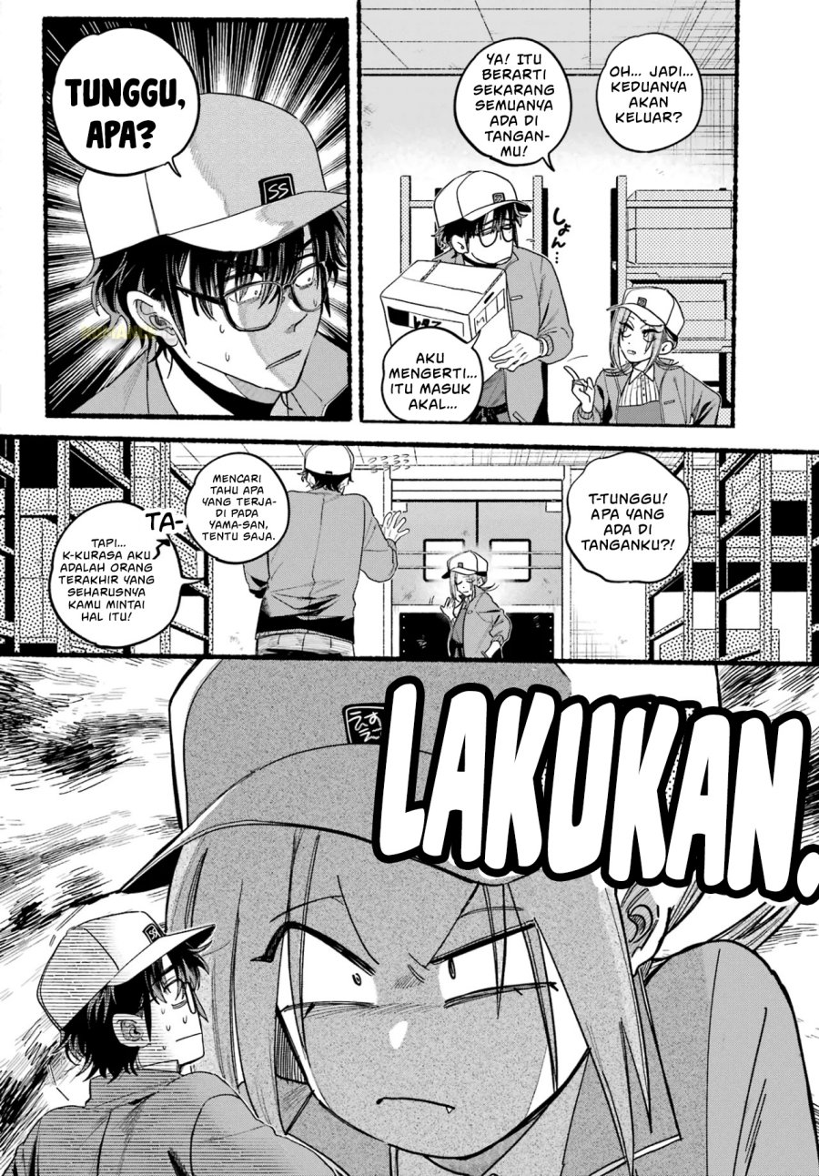 A Story About Smoking at the Back of the Supermarket (Super no Ura de Yani Suu Futari) Chapter 38 Bahasa Indonesia