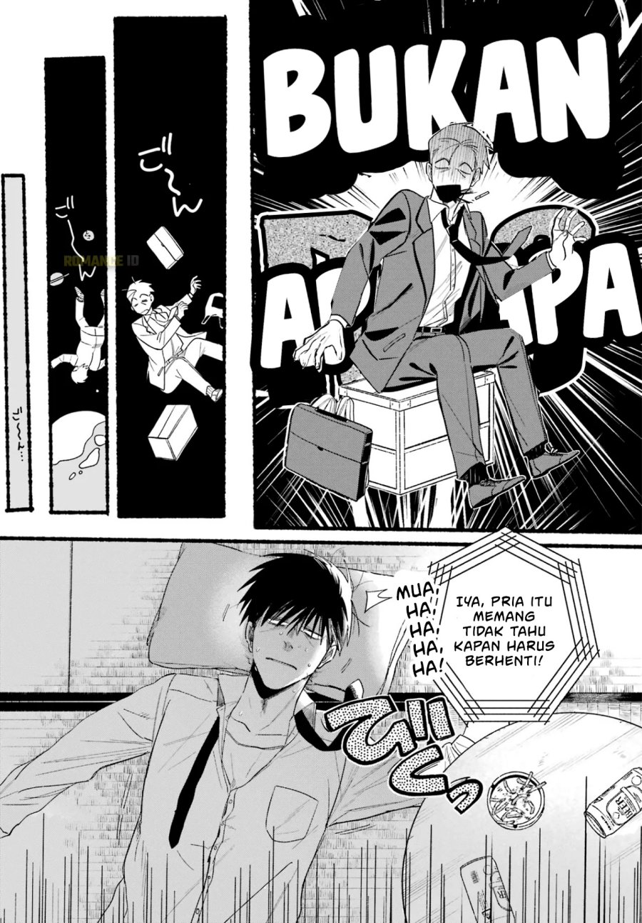 A Story About Smoking at the Back of the Supermarket (Super no Ura de Yani Suu Futari) Chapter 38 Bahasa Indonesia