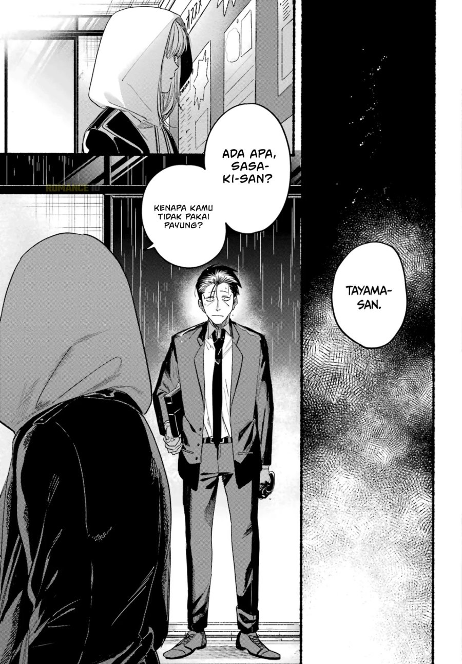 A Story About Smoking at the Back of the Supermarket (Super no Ura de Yani Suu Futari) Chapter 38 Bahasa Indonesia