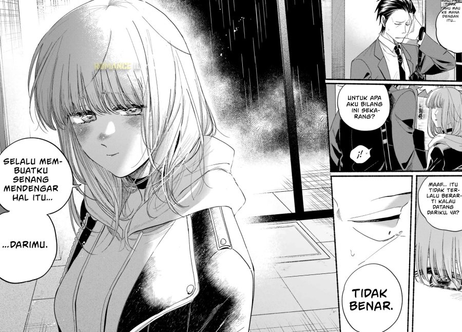 A Story About Smoking at the Back of the Supermarket (Super no Ura de Yani Suu Futari) Chapter 38 Bahasa Indonesia