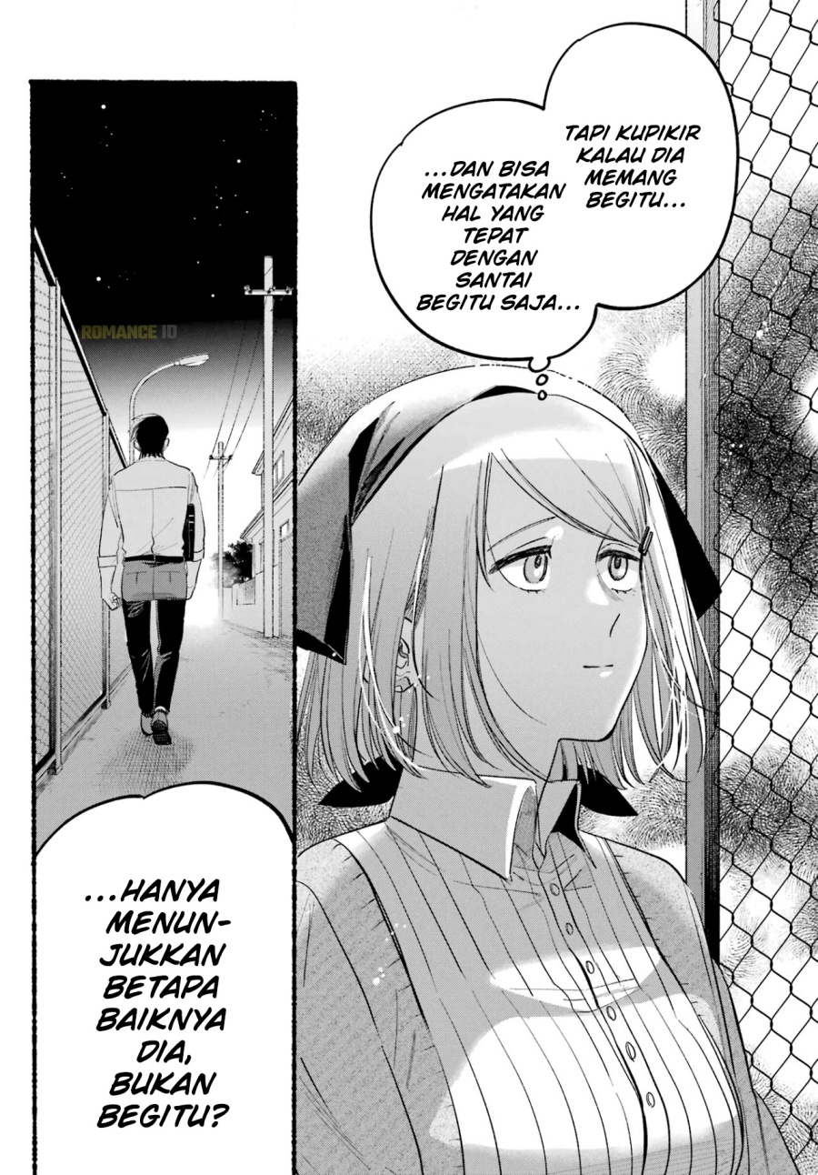 A Story About Smoking at the Back of the Supermarket (Super no Ura de Yani Suu Futari) Chapter 39 Bahasa Indonesia