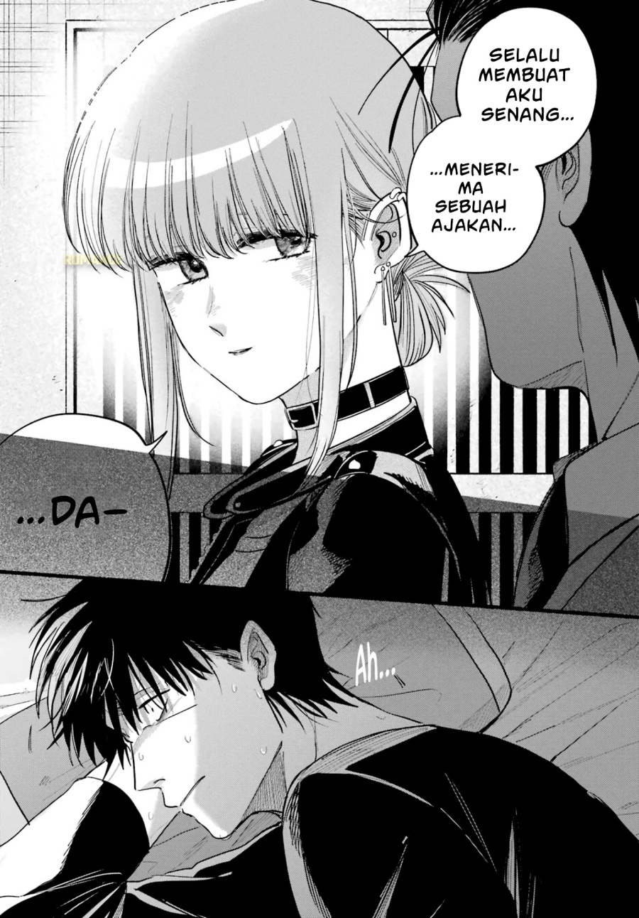 A Story About Smoking at the Back of the Supermarket (Super no Ura de Yani Suu Futari) Chapter 39 Bahasa Indonesia