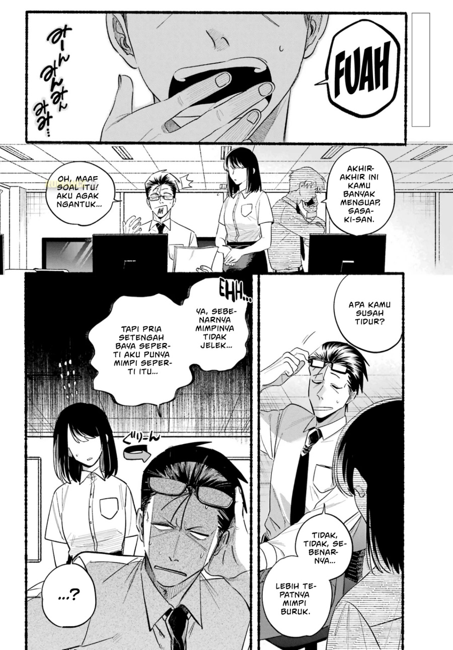 A Story About Smoking at the Back of the Supermarket (Super no Ura de Yani Suu Futari) Chapter 40 Bahasa Indonesia