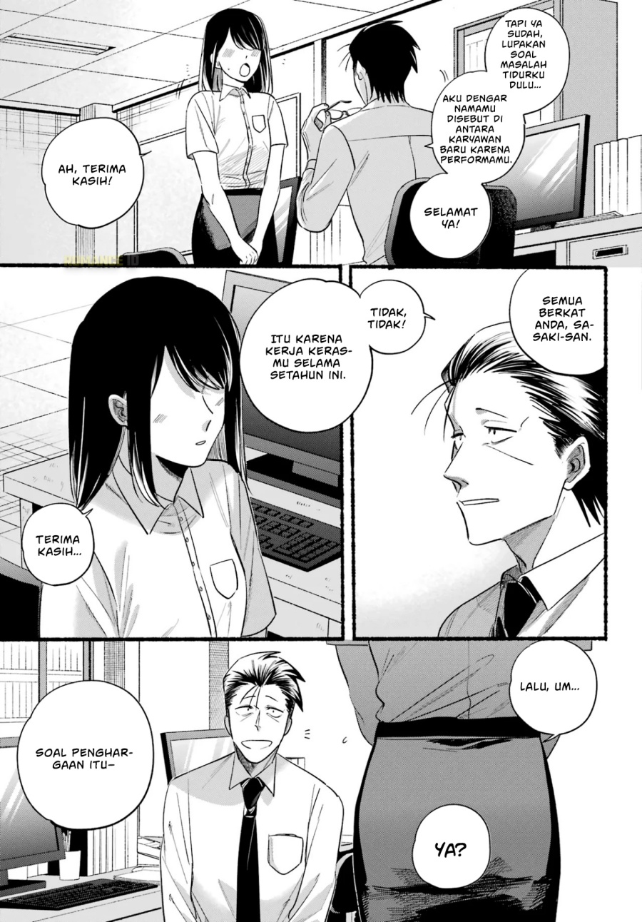 A Story About Smoking at the Back of the Supermarket (Super no Ura de Yani Suu Futari) Chapter 40 Bahasa Indonesia