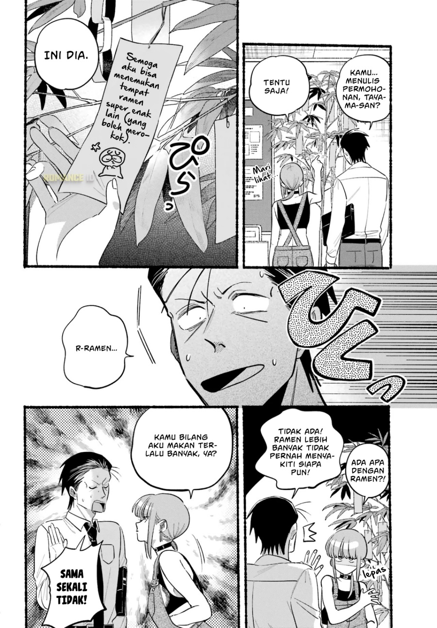A Story About Smoking at the Back of the Supermarket (Super no Ura de Yani Suu Futari) Chapter 40 Bahasa Indonesia