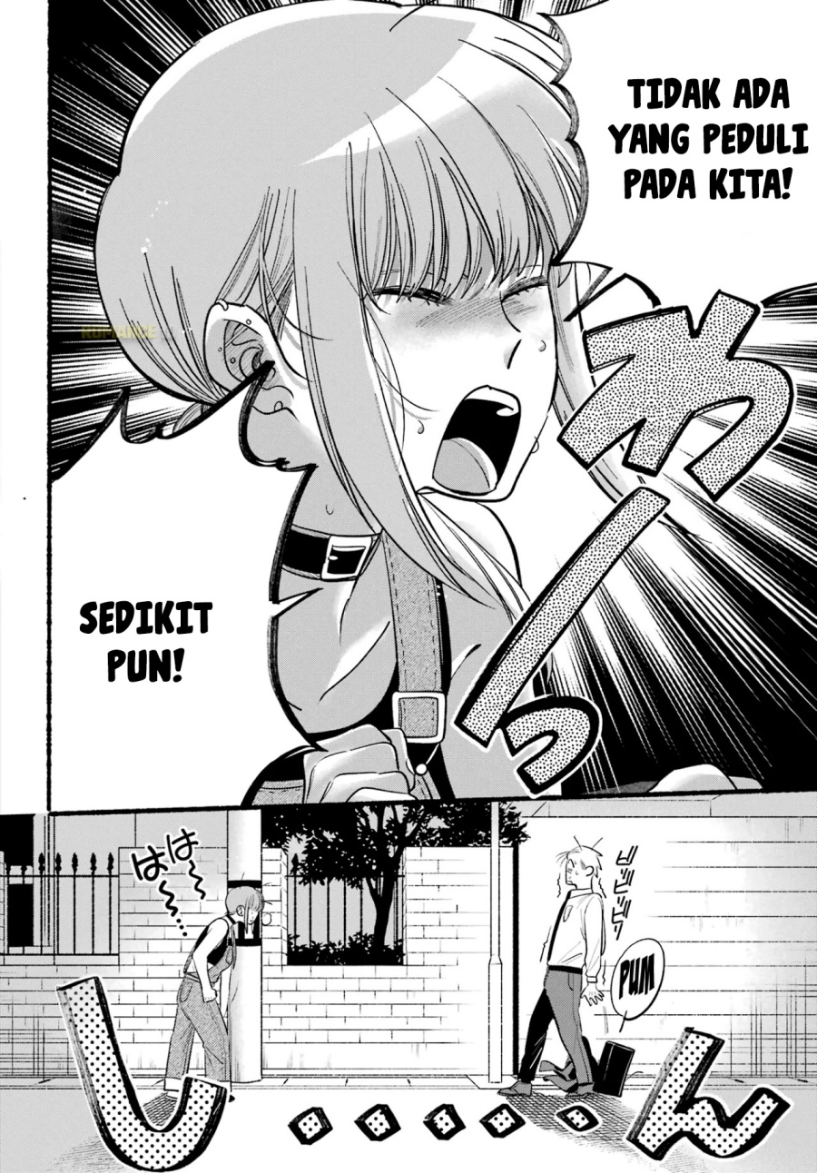 A Story About Smoking at the Back of the Supermarket (Super no Ura de Yani Suu Futari) Chapter 40 Bahasa Indonesia