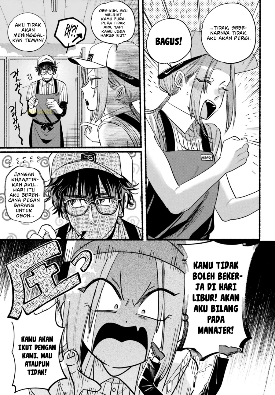 A Story About Smoking at the Back of the Supermarket (Super no Ura de Yani Suu Futari) Chapter 41 Bahasa Indonesia