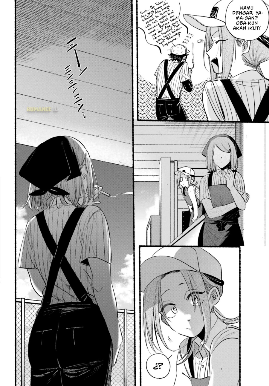 A Story About Smoking at the Back of the Supermarket (Super no Ura de Yani Suu Futari) Chapter 41 Bahasa Indonesia